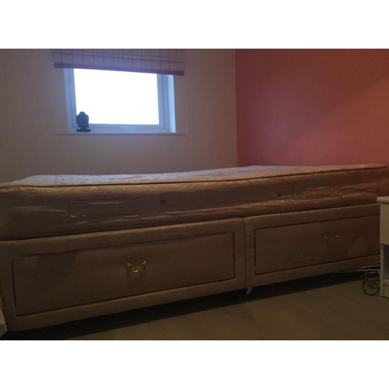 Free double bed and mattress