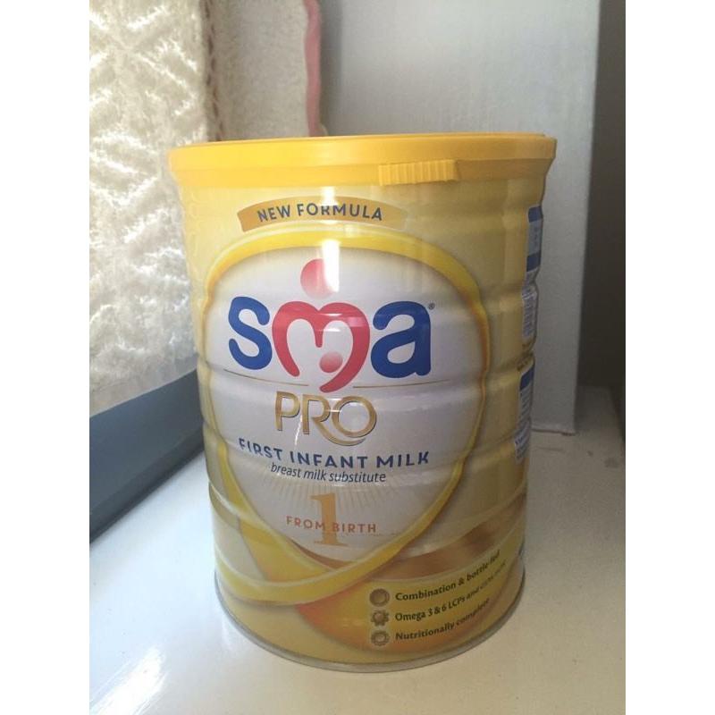 Unopened tub of sma