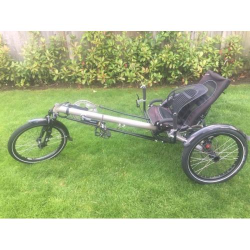 Hase Kettwiesel RIDE recumbent trike for sale