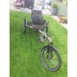 Hase Kettwiesel RIDE recumbent trike for sale