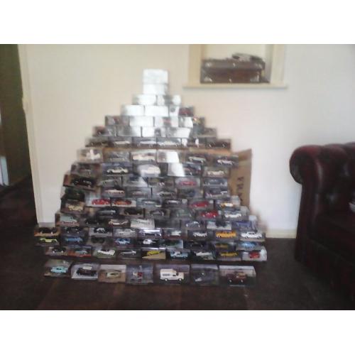 First 100 collectable's 007 James Bond cars