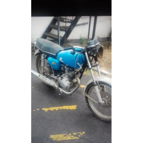 honda 1976 cb125j project
