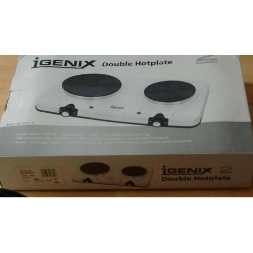 Igenix Double Hot Plate 2250W