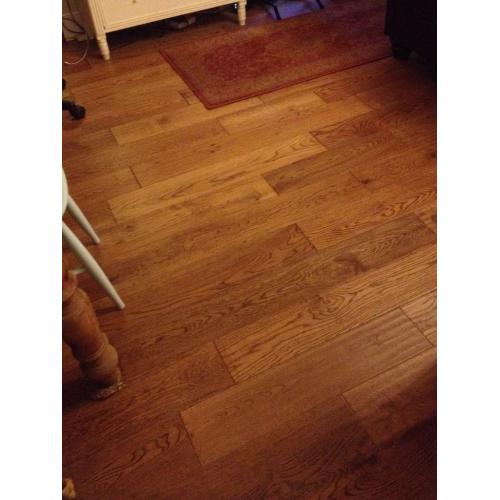 Solid oak flooring