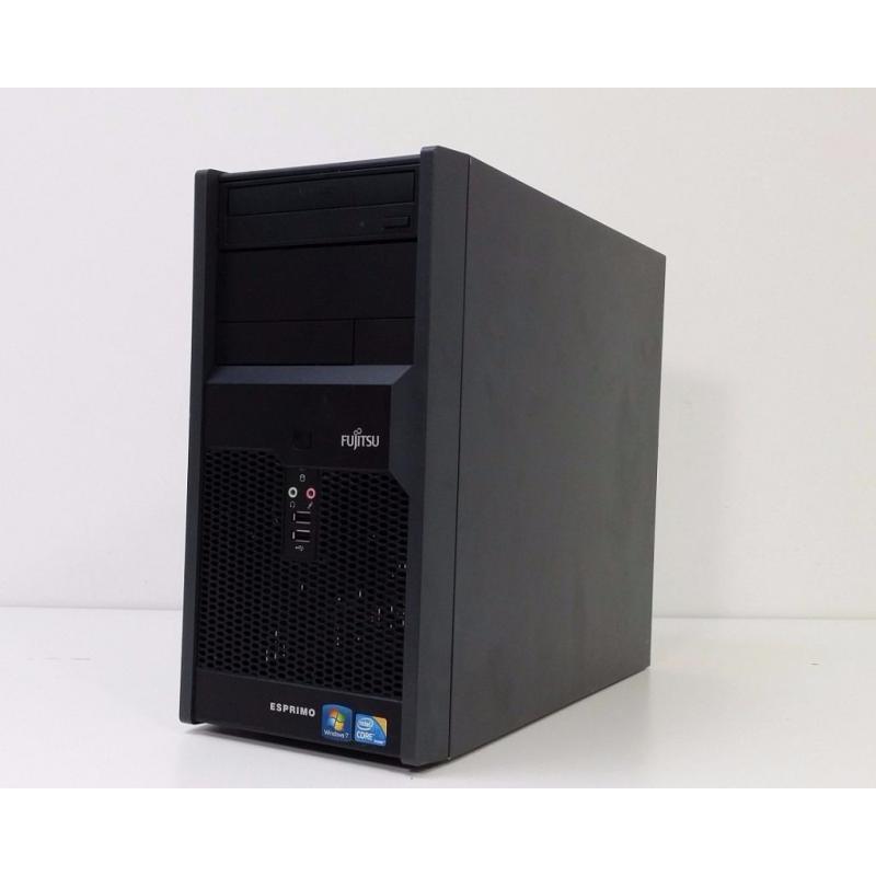 Fujitsu Esprimo P2550 - Intel Dual 2x2.60GHz, 3GB RAM, 250GB HDD, Windows 7