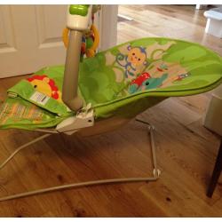 Fisher price deluxe rainforest friends bouncer seat