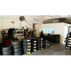 Part worn and New Tyres