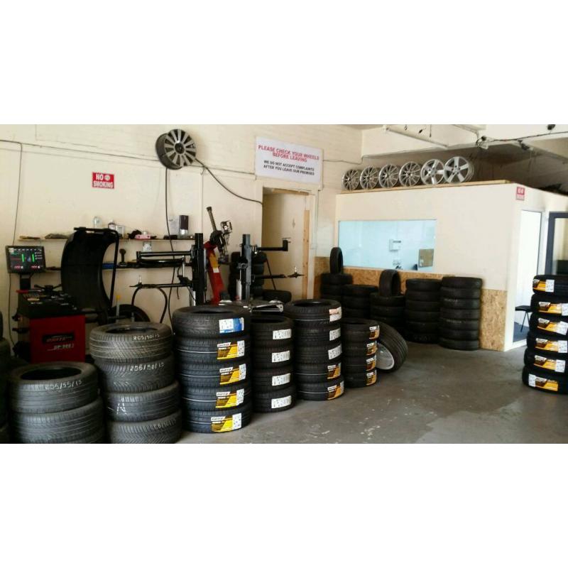 Part worn and New Tyres