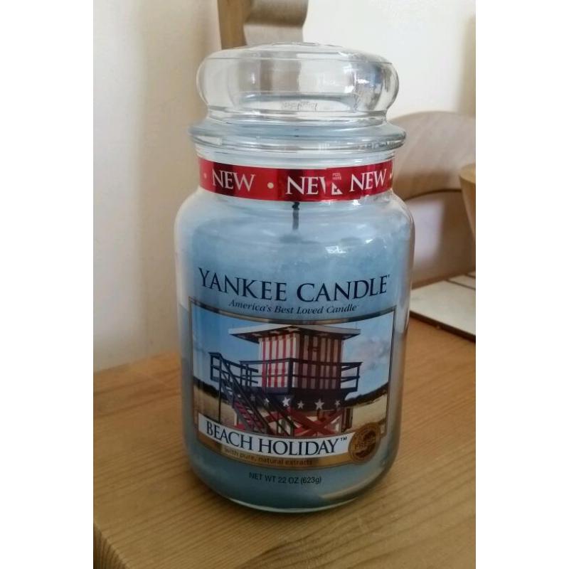 Yankee candle jar