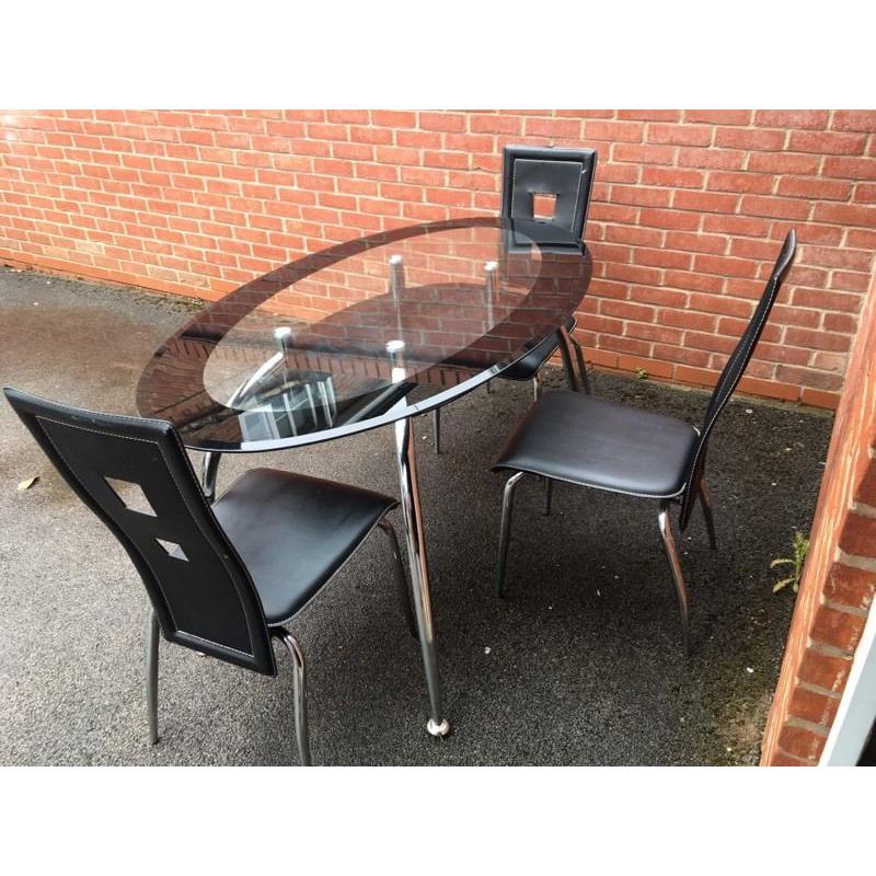 Dinning table with 3 chairs