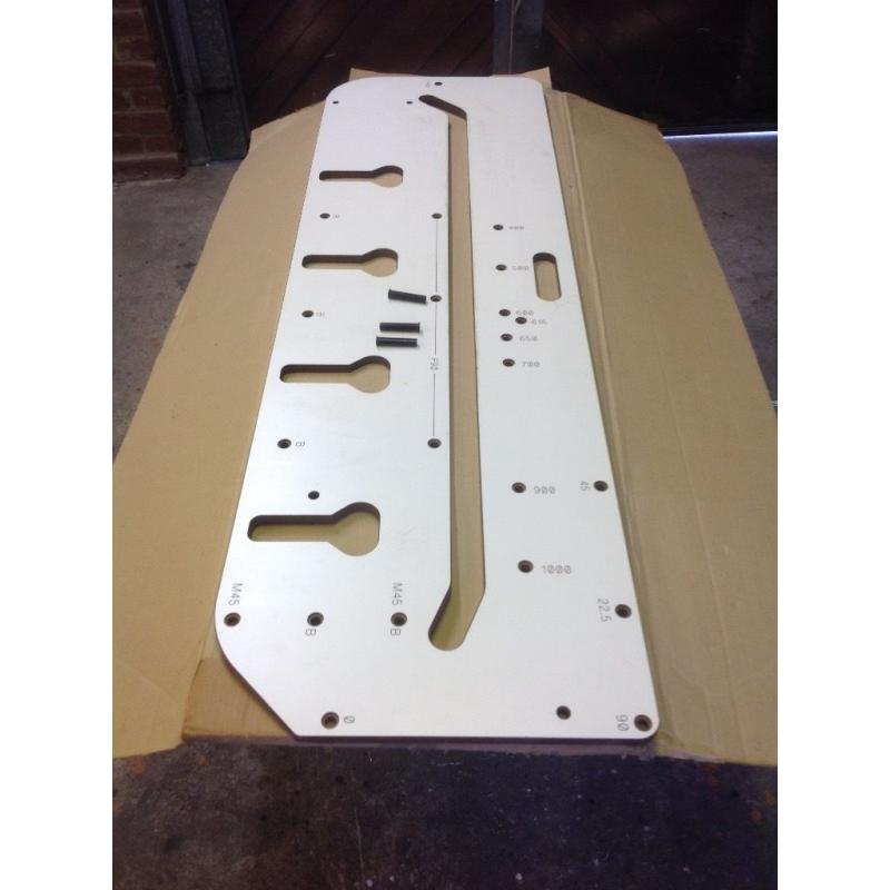 Kitchen worktop routing jig