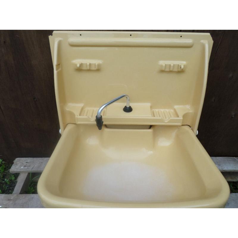 Fold Out Sink Unit - Caravan - Motorhome - Van Conversion - Boat - Workshop