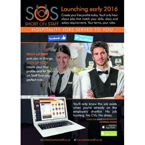 Various Hospitality Staff Needed – London – Choose your wage!
