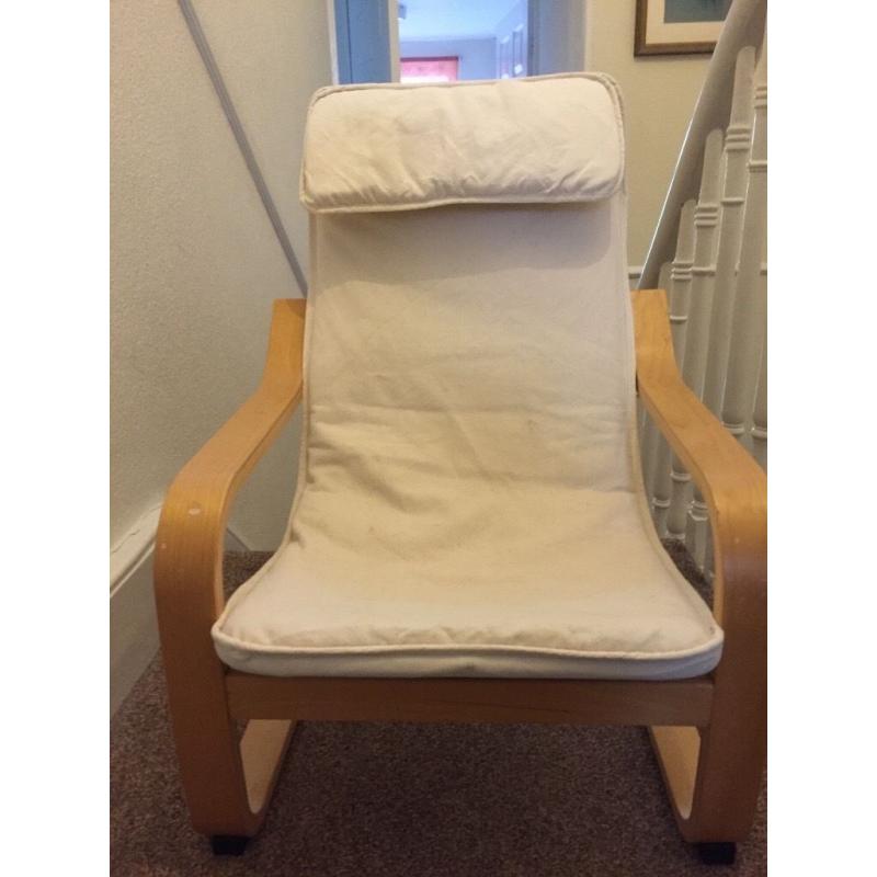 CHILDS IKEA POANG CHAIR