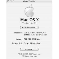 Apple PowerMac G4 with Apple cinema display