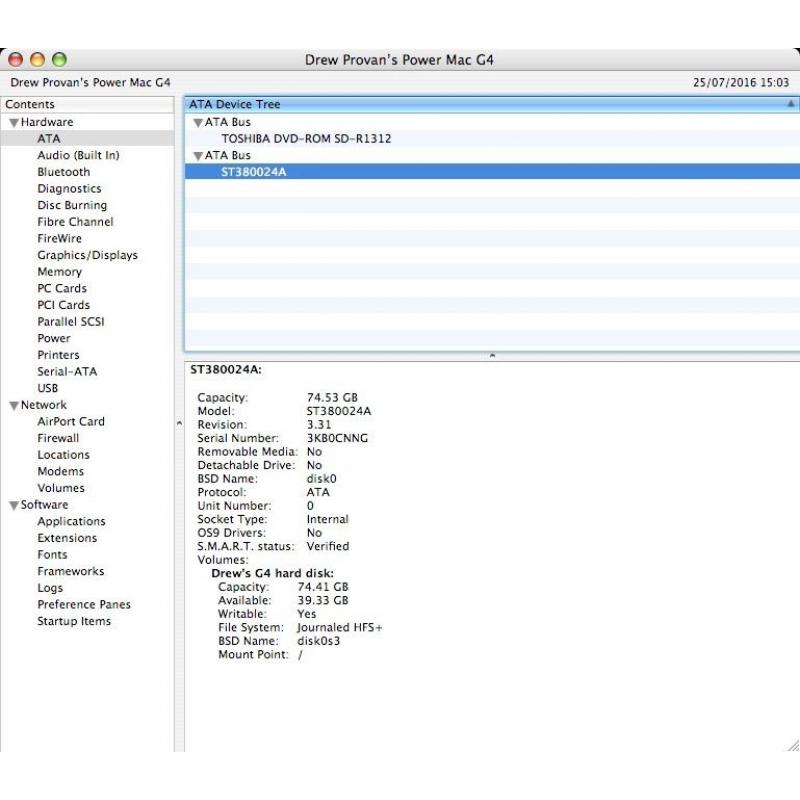 Apple PowerMac G4 with Apple cinema display