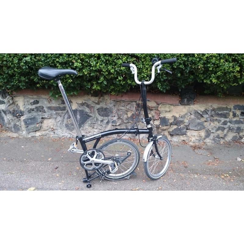 Brompton folding bike bicycle H3L
