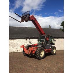Manitou telescopic forklift
