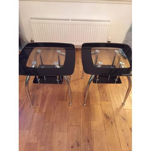 Pair of side tables