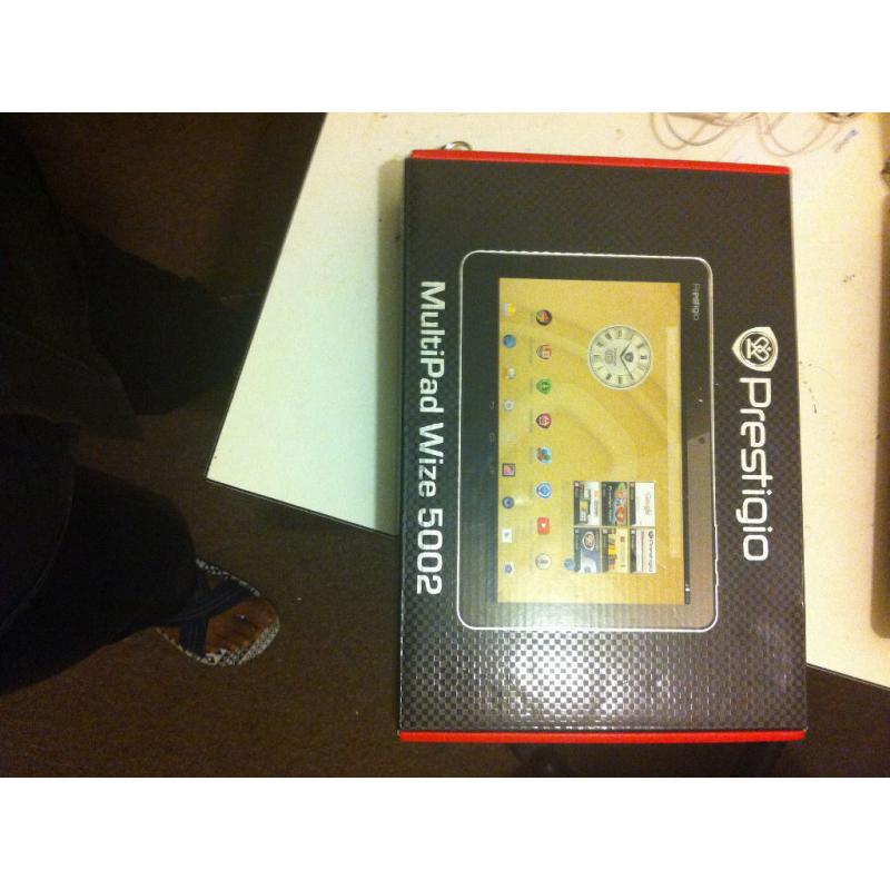 Brand New and Sealed Prestigio MultiPad Wize 5002 Tablet