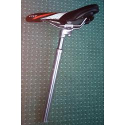 Apollo Bike Frame Envoy Hybrid Sport Lightweight Aluminium and Bike Seat & Post Mountain Racing Road