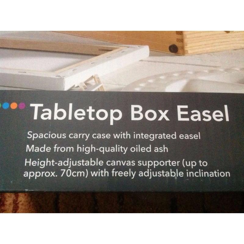 Tabletop Box Easel Crelando