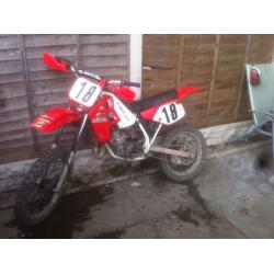 Cr 80/85 red rocket off road bike