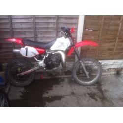 Cr 80/85 red rocket off road bike