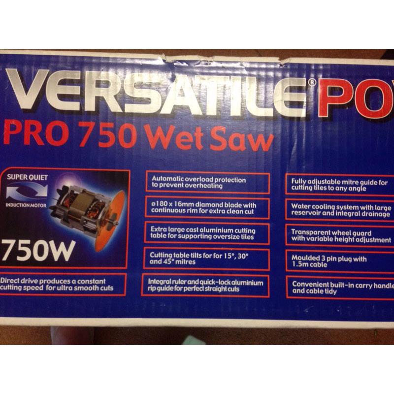 Versatile Power Pro 750w Wet Saw