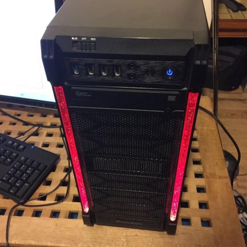 Gaming pc Amd 6300 six core 3.50 GHz with 8 GB Ram and 1000 GB Hard