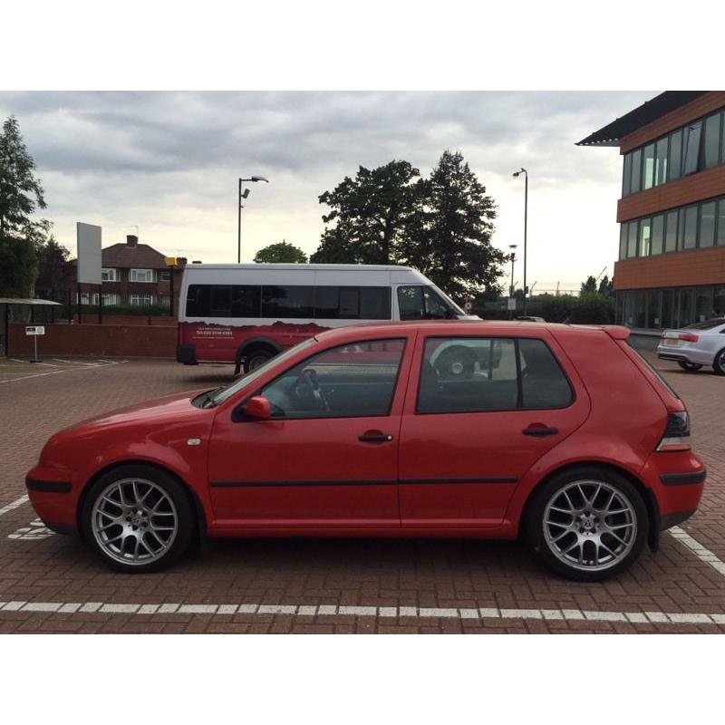 VW golf RED SE 2000 1.6 petrol