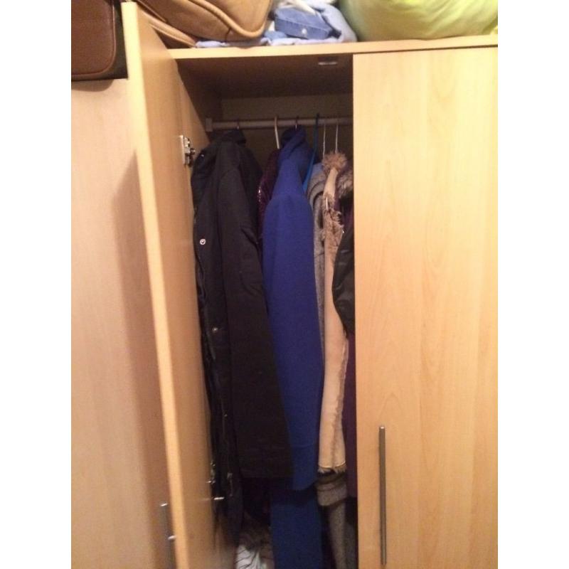 Two single wardrobe and two coffee table for sale