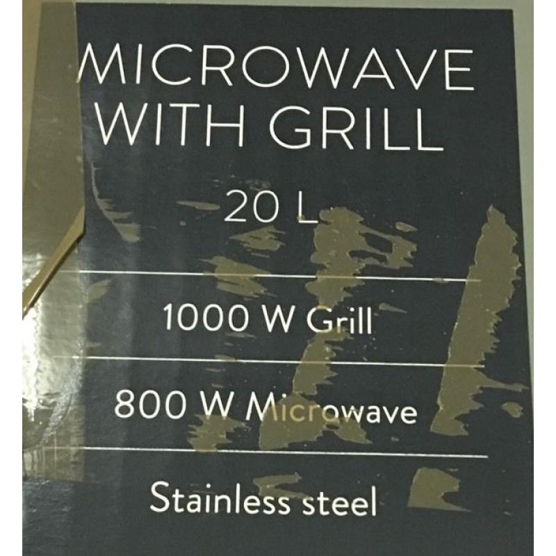 Stainless Steel Microwave