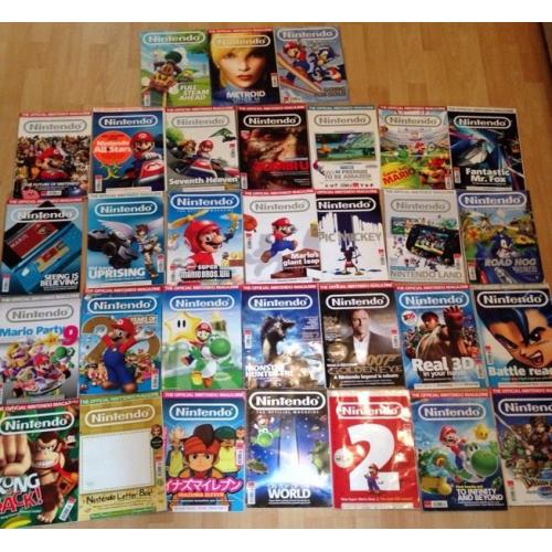 Official Nintendo magazines X 30 job lot