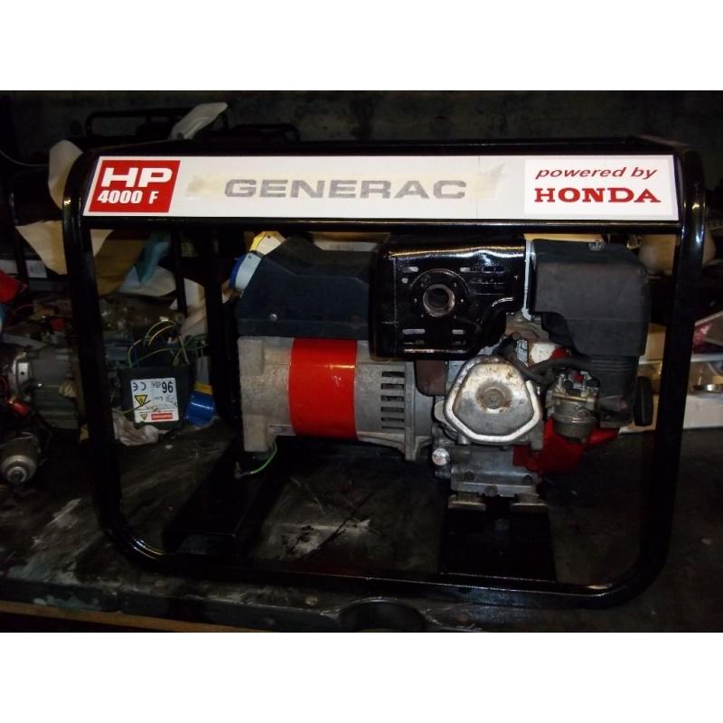 3kw GENUINE HONDA 4 STROKE PETROL GENERATOR WITH LOW OIL AUTOMATIC SHUTDOWN