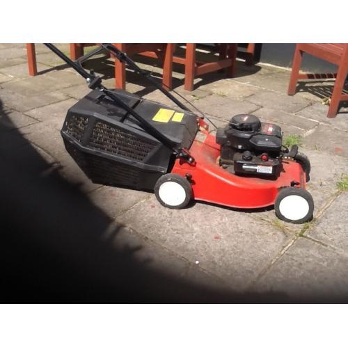 Petrol lawnmower