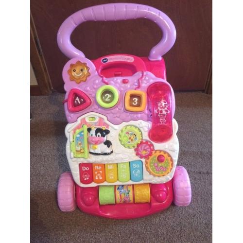 V tech baby first steps walker