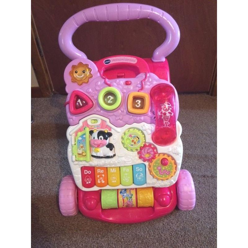 V tech baby first steps walker