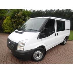 2012 Ford Transit T280 2.2TDCi SWB LOW ROOF 6 SEAT CREW VAN