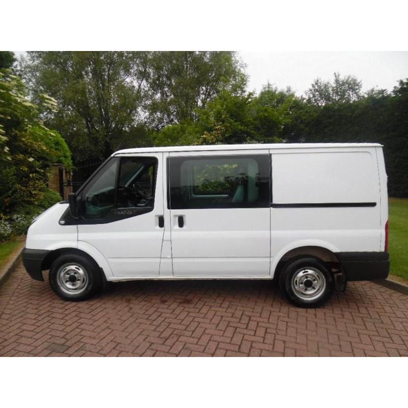 2012 Ford Transit T280 2.2TDCi SWB LOW ROOF 6 SEAT CREW VAN