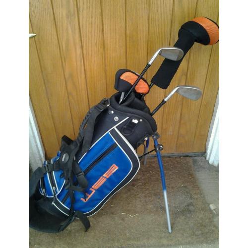 Child's golf clubs