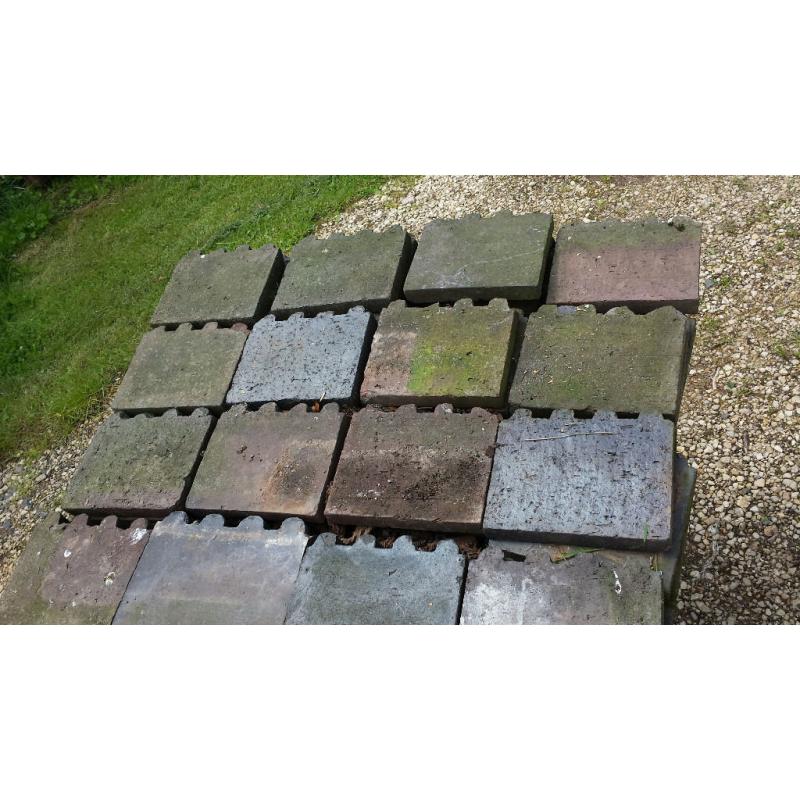 Victorian Lawn Edging tiles