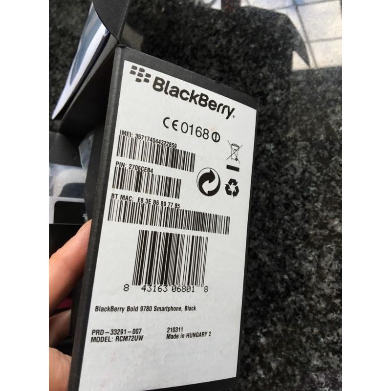 Blackberry Bold 9780