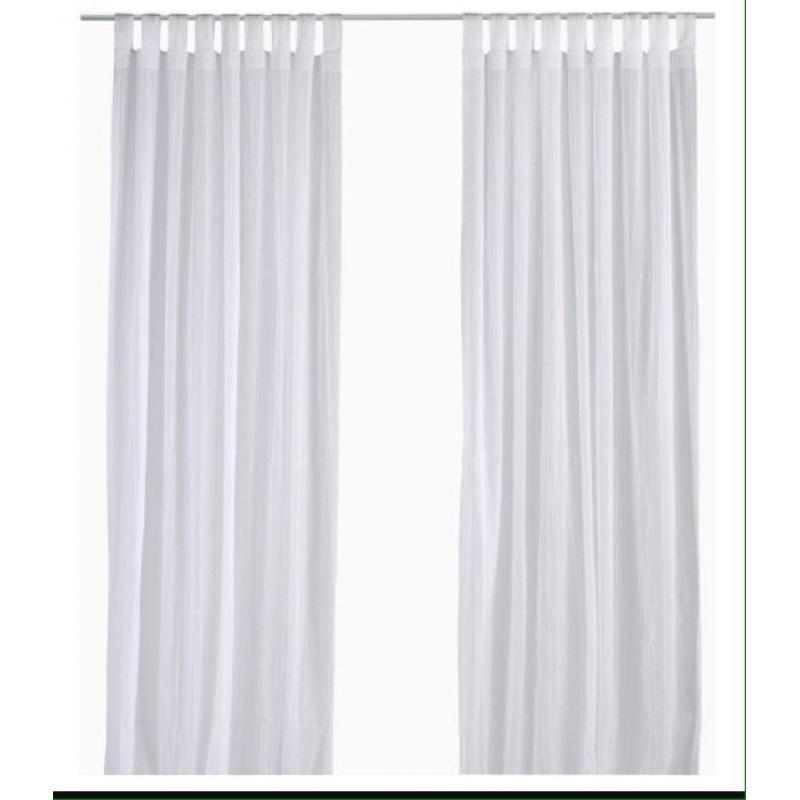 IKEA White Curtains