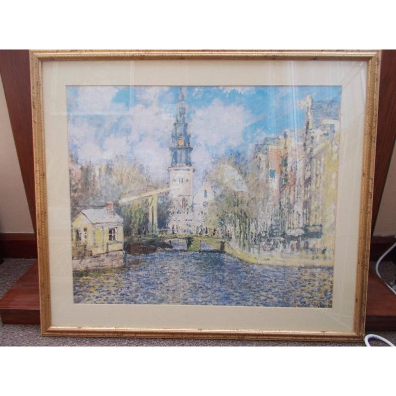 MONET FRAMED PRINT