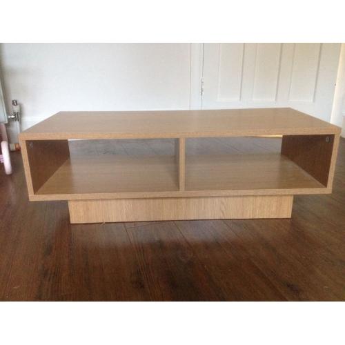 Oak effect TV unit