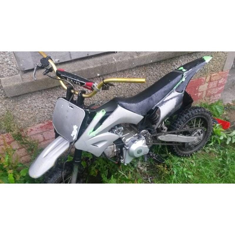 pit bike for parts (engine needs work)