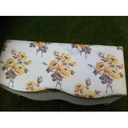Lovely vintage ottoman by Blind-Craft
