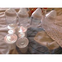 Brand New Tommee Tippee Bottles & Formula Tubs