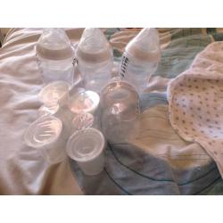 Brand New Tommee Tippee Bottles & Formula Tubs